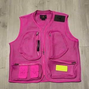Nike Jordan 23 Engineered Spacer Mesh Vest Pink Loose CN4584-623